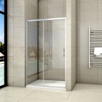 Porte de douche coulissante 120x190cm en niche porte de douche AICA Porte de douche coulissante 120x190cm en niche porte de douche AICA